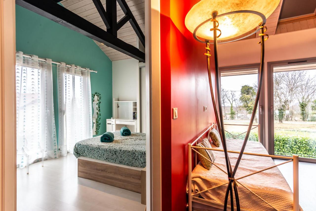 Villa Tout Confort - Piscine - Montagnes - Lac - Parking Armoy 외부 사진