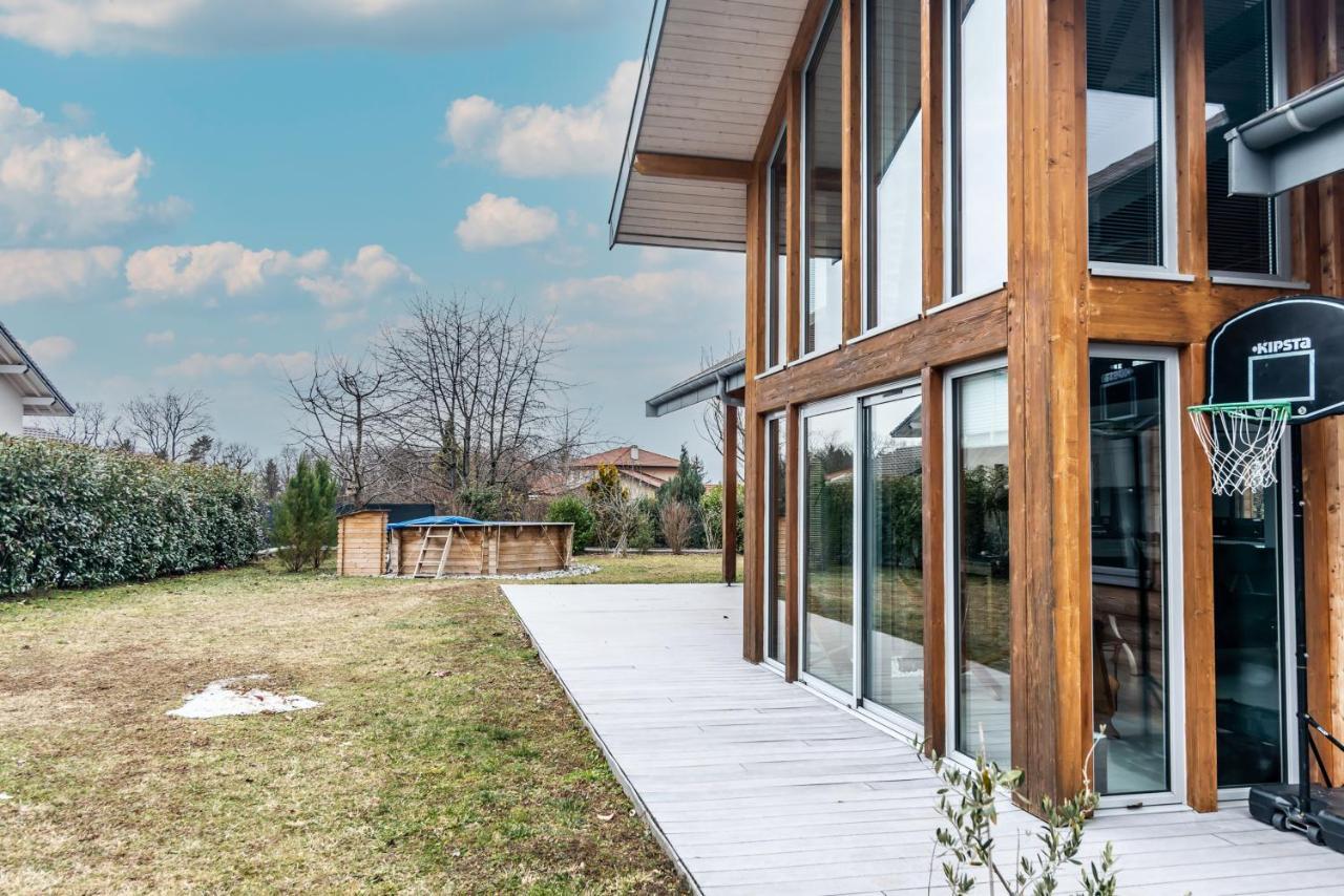 Villa Tout Confort - Piscine - Montagnes - Lac - Parking Armoy 외부 사진